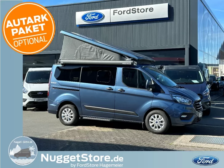 Ford Transit Custom Nugget Aufstelldach Als Campervan In Versmold Bei