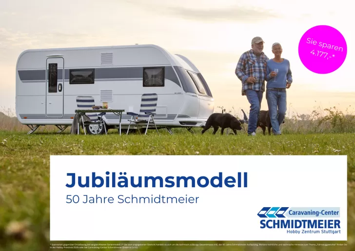 Hobby De Luxe 515 UHL JUBILÄUMSMODELL Modell 2025 als Wohnwagen in